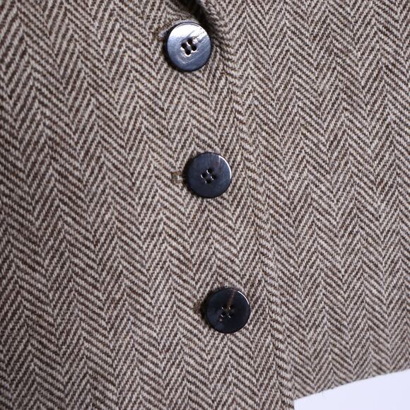 BA&SH Blanche Blazer Beige Cropped Long Sleeves Lady Jacket Women's 1/US 4 - Picture 9 of 15